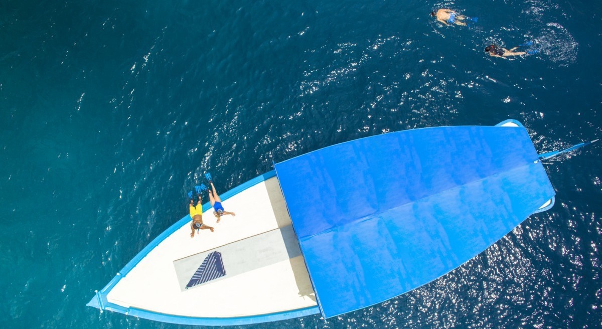 Club Med Finolhu Villas łódka