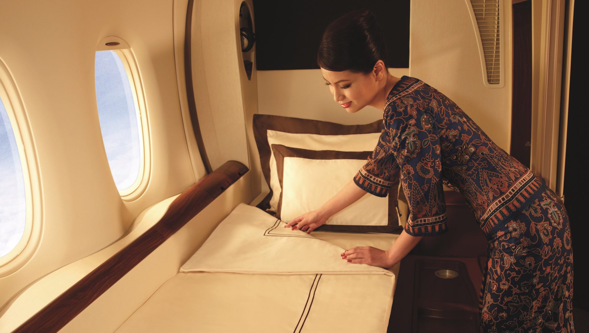 Singapore Airlines First Class suite